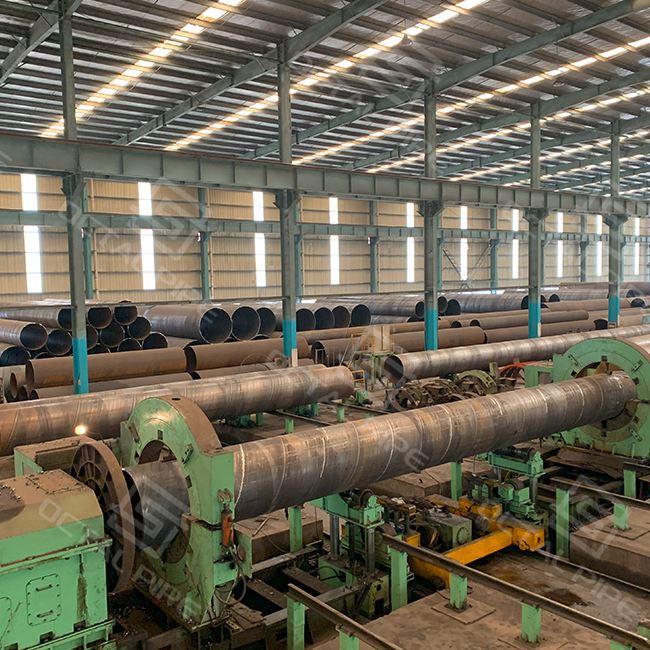 Liña de produción de tubos SSAW